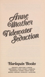 Cover of: Tidewater Seduction