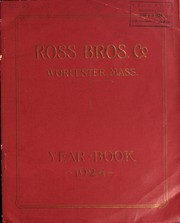 Cover of: Year book 1924