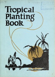 Cover of: Tropical planting book and catalogue
