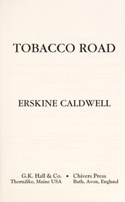 Cover of: Tobacco road by Erskine Caldwell