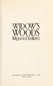 Cover of: The widow's woods
