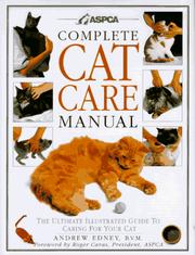 ASPCA complete cat care manual by A. T. B. Edney