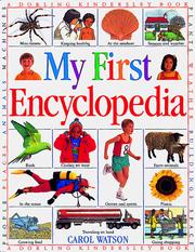 Cover of: My first encyclopedia
