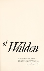 Cover of: The magic circle of Walden