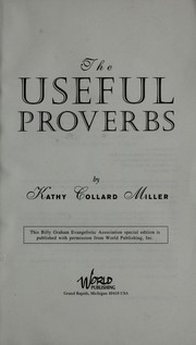 Cover of: The useful Proverbs