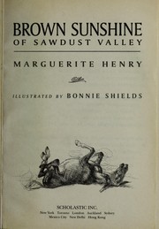 Cover of: Brown Sunshine of Sawdust Valley