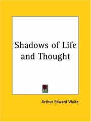 Cover of: Shadows of Life and Thought