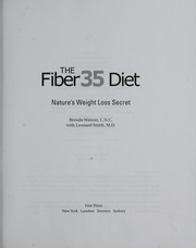 Cover of: The fiber 35 Diet: nature's ultimate weight loss secret