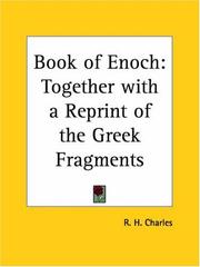 Book of Enoch by Robert Henry Charles
