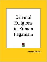 Cover of: Oriental Religions in Roman Paganism