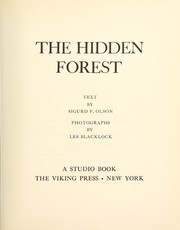 Cover of: The hidden forest