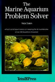 The Marine Aquarium Problem Solver by Nick Dakin