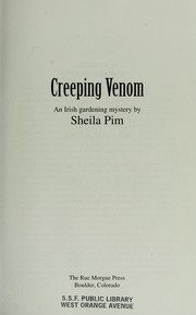 Cover of: Creeping Venom: An Irish Gardening Mystery