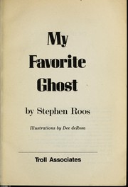 Cover of: My favorite ghost