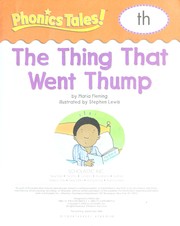 Cover of: The Thing That Went Thump