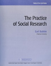 The practice of social research by Earl R. Babbie