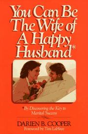 Cover of: You can be the wife of a happy husband