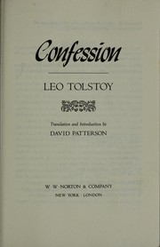 Ispovedʹ by Lev Nikolaevič Tolstoy