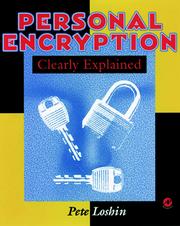 Cover of: Personal encryption clearly explained
