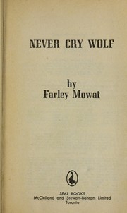 Cover of: Never cry wolf