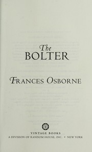Cover of: The bolter