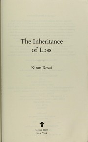 Cover of: The inheritance of loss by Kiran Desai