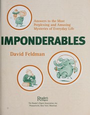 Cover of: Imponderables: Answers to the Most Perplexing and Amusing Mysteries of Everyday Life