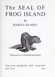 Cover of: The seal of Frog Island.