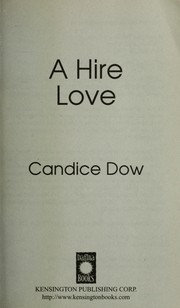 Cover of: A hire love