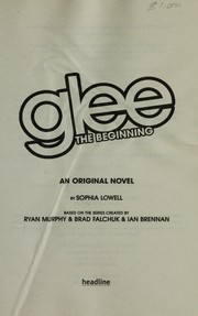 Cover of: Glee: The Beginning