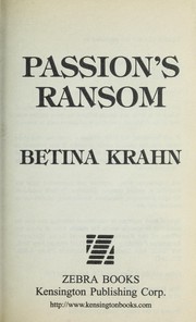 Cover of: Passion's ransom