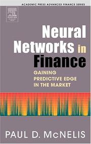 Cover of: Neural Networks in Finance by Paul D. McNelis