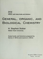 Cover of: Organic and Biological Chemistry