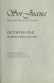 Cover of: Sor Juana by Octavio Paz