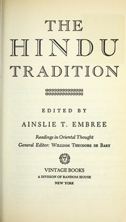 Cover of: The Hindu tradition