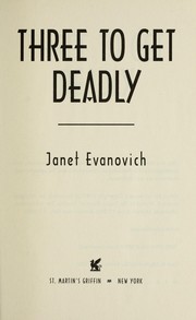 Cover of: Three to get deadly