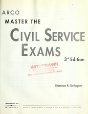 Cover of: Master the civil service exams