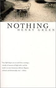 Nothing by Henry Green