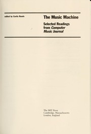 Cover of: The Music machine : selected readings from Computer music journal
