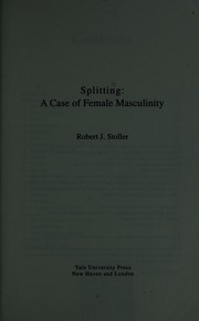 Cover of: Splitting: a case of female masculinity