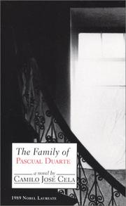 Cover of: The family of Pascual Duarte: a novel