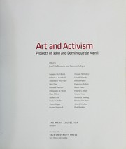 Cover of: Art and activism: projects of John and Dominique de Menil