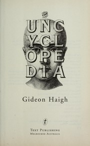 Cover of: The uncyclopedia