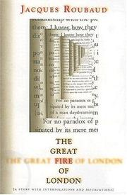 Cover of: The Great Fire of London (French Literature Series)