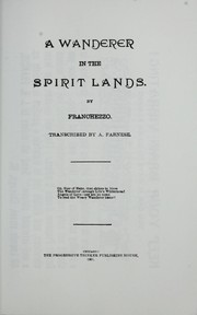 Cover of: A wanderer in the spirit lands