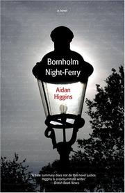 Cover of: Bornholm Night-ferry (John F. Byrne Irish Literature) by Aidan Higgins