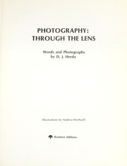 Cover of: Photography, through the lens