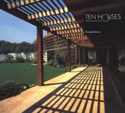 Cover of: Ten Houses: Enrique Browne