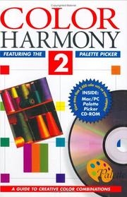 Cover of: Color Harmony 2 with The Palette Picker by Bride M. Whelan