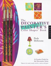 Cover of: The decorative painter's color shaper book: a creative guide for the decorative artist